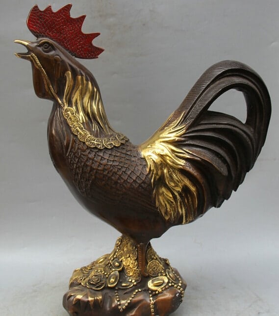 18 Chinese Fengshui Bronze Rooster min - 27 Feng Shui Tips to Attract Love and Improve Romance