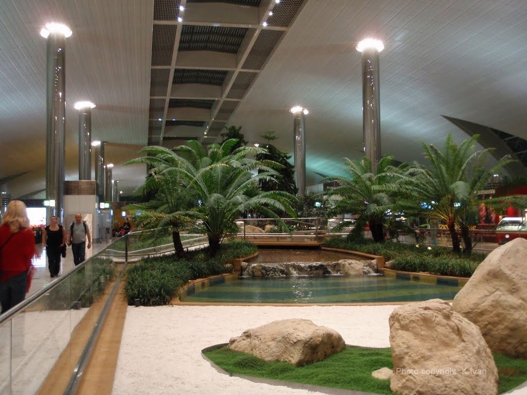 Dubai International Airport Garden 1024x768 - Top 10 International Airports with Awesome Feng Shui