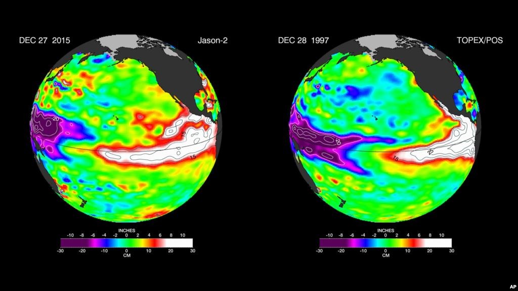 El Nino 2015 1997 VOA News 1024x576 - 2016 Predictions by 6 Feng Shui Experts and Why They May Happen