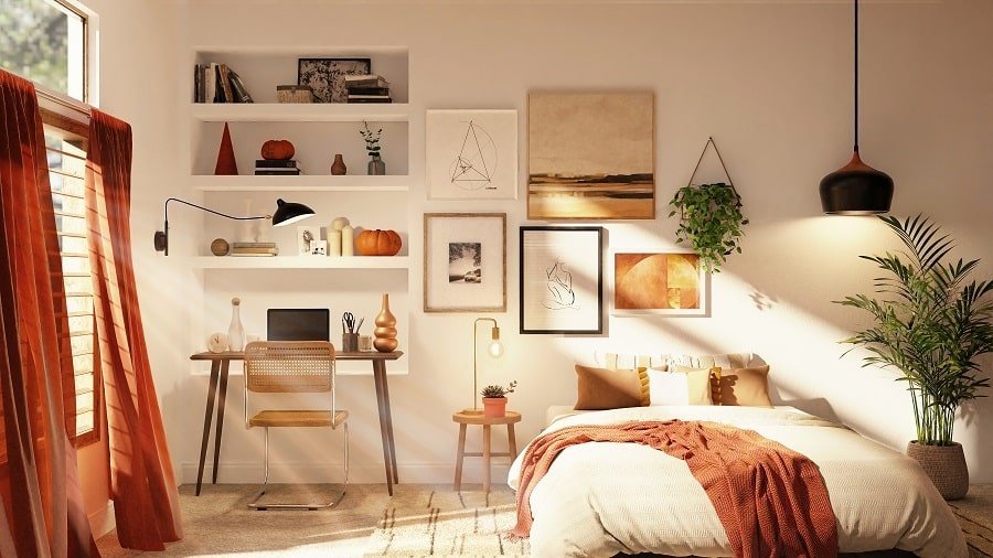 feng shui room with photo min - 8 Feng Shui Tips for a Student’s Dorm Room