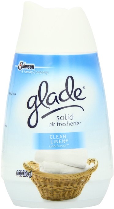 Glade Solid Air Freshener Clean Linen 1 - 5 Simple Products that Cure Bad Bathroom Feng Shui