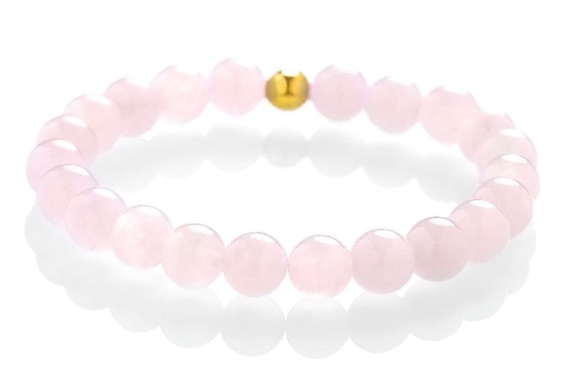 love and partner pink bracelet white background - Types of Feng Shui Bracelets and Their Meaning