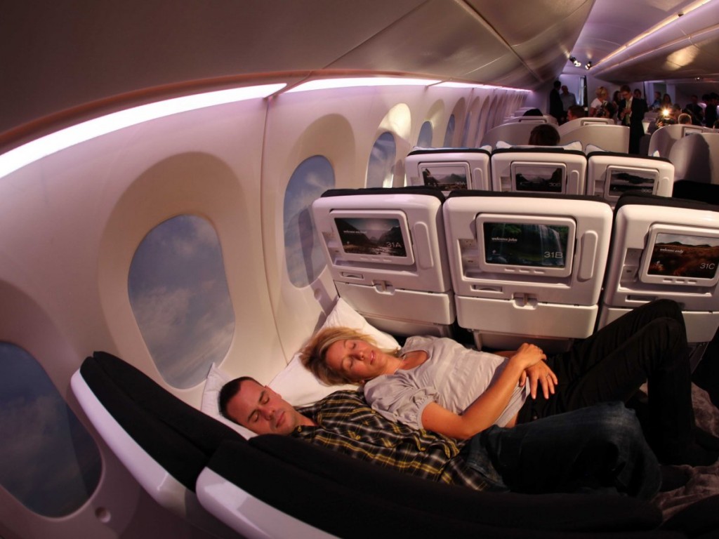 Sleeping on Plane 1024x768 - 33 Bedroom Feng Shui Tips to Improve Your Sleep