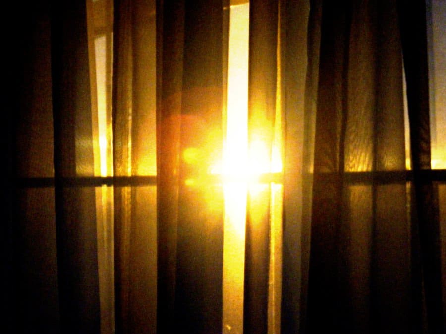 sun rise through the curtains by maddiegeorgia - Why Sleeping with Head Under Window is Bad Feng Shui