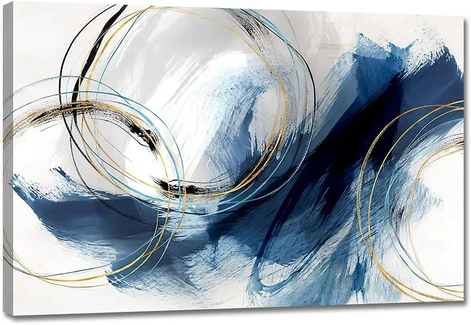 Abstract Art jpg - 27 Feng Shui Living Room Tips & Rules: Location, Design, Furniture, and Items