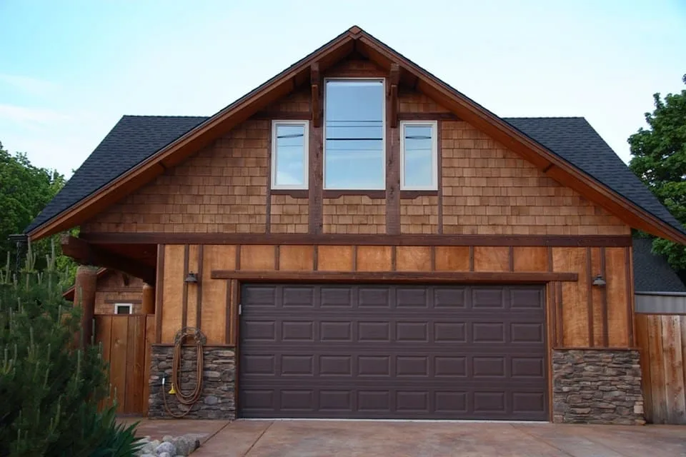 Bedroom on top of garage