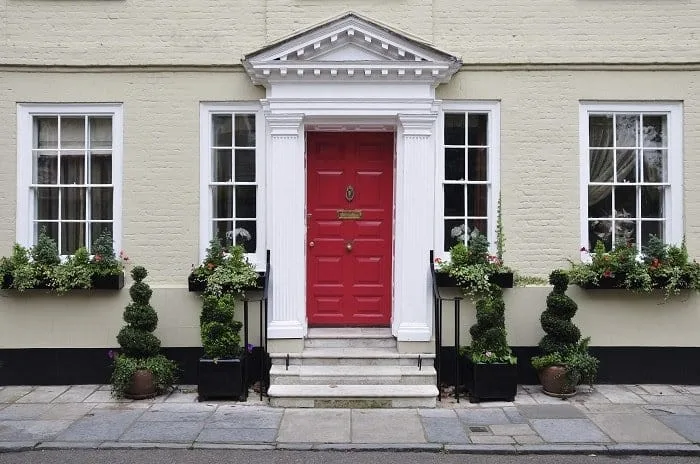 Exteriors Red Door Maplewood Homes And Front Doors Stylish Red feng shui south