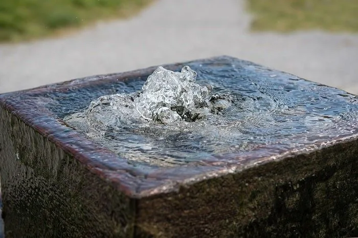 Fountain Flowing