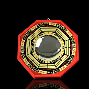 red bagua concave black 300x300 - A Guide to Feng Shui Bagua Mirrors – Use, Placement &amp; More