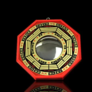 red bagua convex black 300x300 - A Guide to Feng Shui Bagua Mirrors – Use, Placement &amp; More